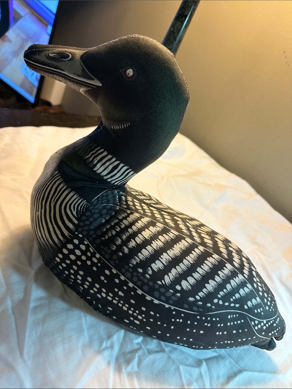 1980s Loon Duck 🦆 Stuffed Decor- decoration Pillow